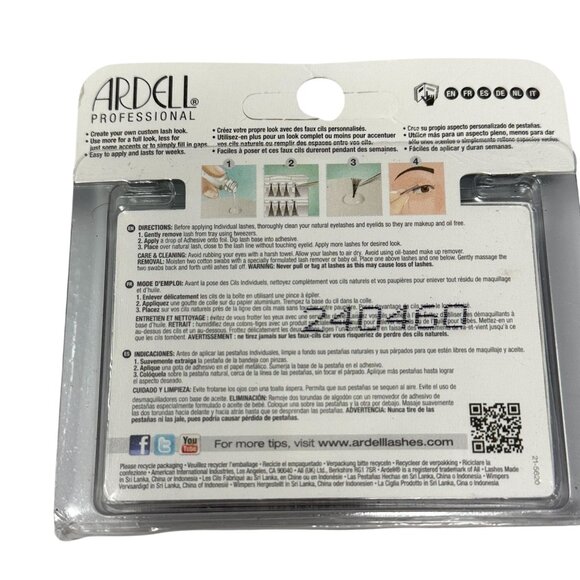 Ardell Duralash False Eyelash Lot Double Up Individual Black Long Short Medium - Picture 6 of 10